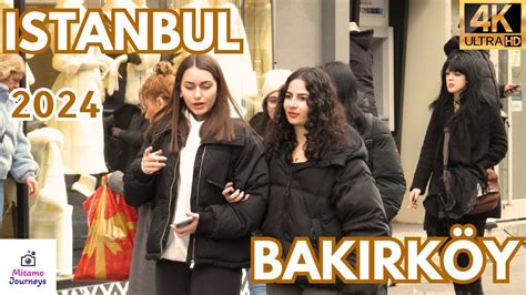 ISTANBUL LOCAL FOODS WALKING TOUR BAKIRKOY DISTRICT UHD 4K 60FPS