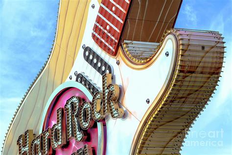 Hard Rock Casino Guitar In The Afternoon Macro Photograph by Aloha Art | Fine Art America