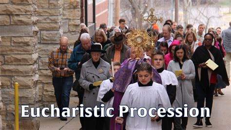 Catholic Mass Procession Order