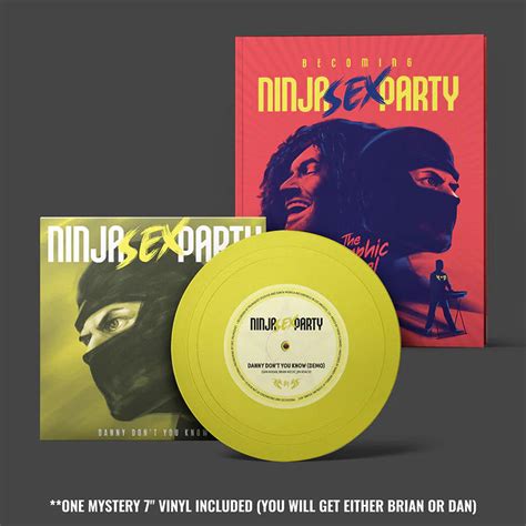 Vinyl Lovers Bundle Becoming Ninja Sex Party The Graphic Novel Par Good Merch Only