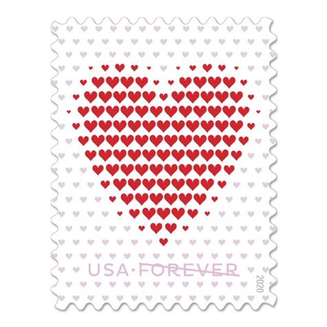 Made Of Hearts Stamp Forever Stamps Love Stamps Wedding Postage Stamps