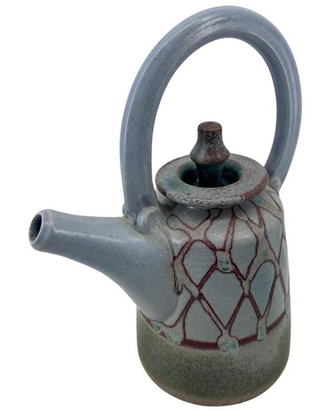 At Auction Vintage Signed Tae Stoneware Studio Pottery Teapot