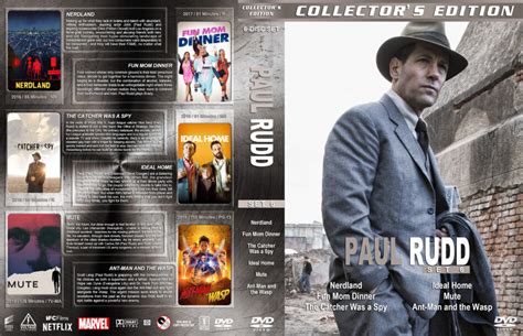 Paul Rudd Collection Set 6 2016 2018 R1 Custom Dvd Covers