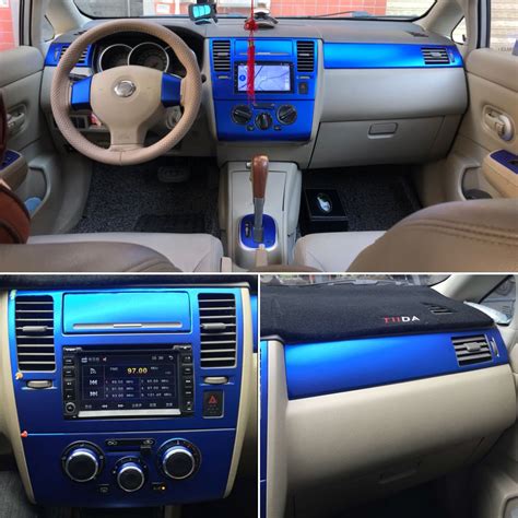 2021 For Nissan Tiida 2005 2010 Interior Central Control Panel Door ...