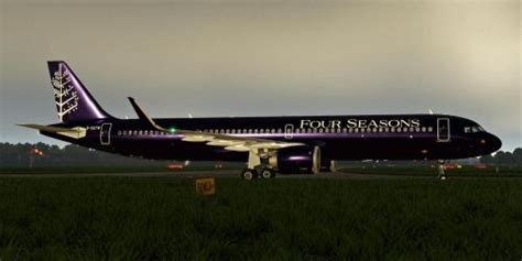 Toliss A Neo Titan Airways Four Seasons Livery G Xatw Toliss