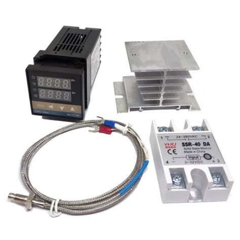 Kit Controlador De Temperatura REX C100