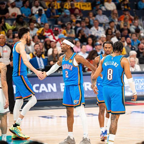 oklahoma city thunder vence  grizzlies en emocionante duelo