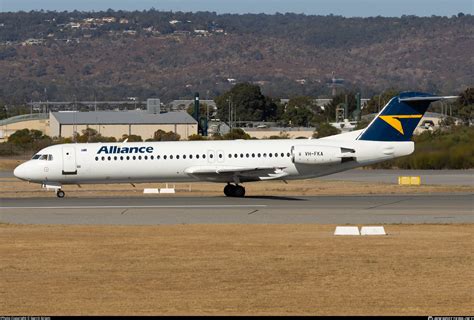 VH FKA Alliance Airlines Fokker 100 F28 Mark 0100 Photo By Gerrit