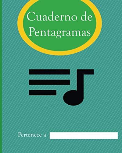 Cuaderno De Pentagramas Cuaderno De Musica X Pulgadas