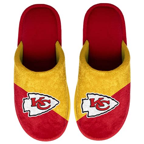 Men's Kansas City Chiefs Big Logo Scuff Slippers