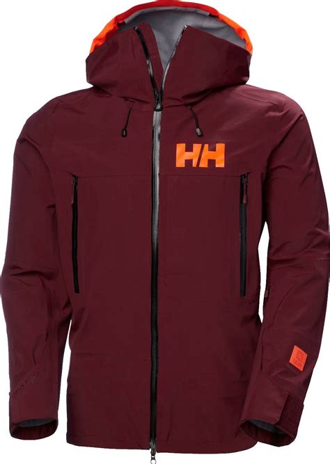 helly hansen sogn shell  jacket hickory skijacken snowleader