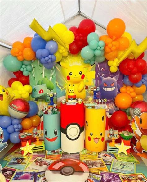 Birthday Party Decorations For A Perfect Pokemon Wonderland