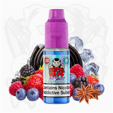 Vampire Vape Heisenberg Nic Salt 20mg 10ml Sanftes Dampfen Mit