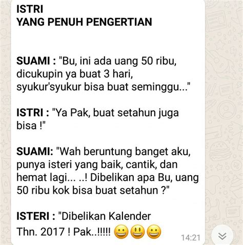 10 Meme 'Obrolan Kocak Suami Istri' Ini Bikin Jomblo Tertawa Lepas