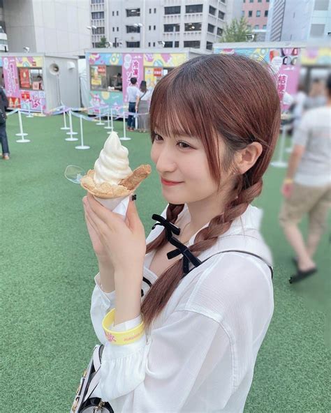 田中伊桜莉さんのインスタグラム写真 田中伊桜莉instagram「🍨💗👒 行ってみたかったあいぱくに行けました~‪☺︎‬」10月3日