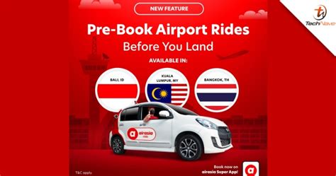 You Can Now Pre Book Airasia Ride When Travelling Overseas Even Before