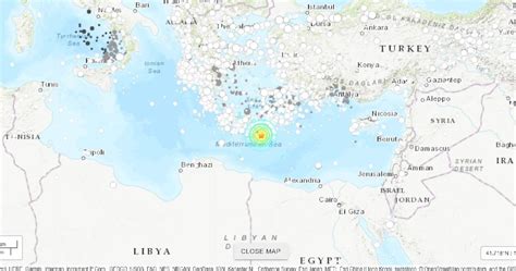 Terremoto Creta Violenta Scossa Di Magnitudo 6 6