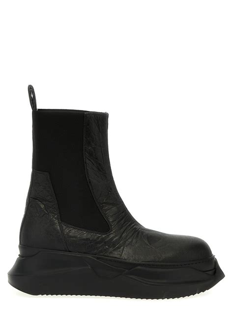 Rick Owens Drkshdw Beatles Abstract Boots Ankle Boots In Black For Men