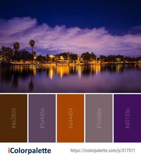 248 Dusk Color Palette ideas in 2024 | iColorpalette