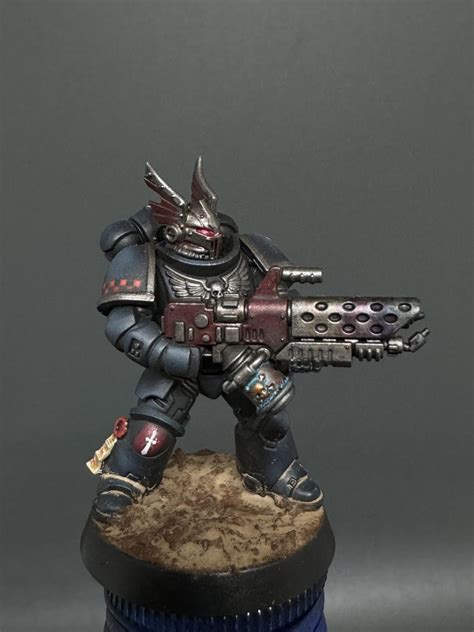 My Infernus Marine With Pre Heresy Dark Angel Colour Scheme R