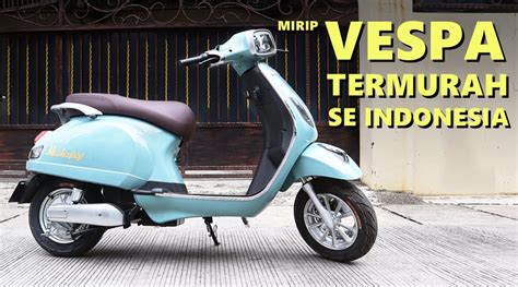 Viral Sepeda Listrik Vespa Uwinfly T3 Modal Rp 8 Juta Aja