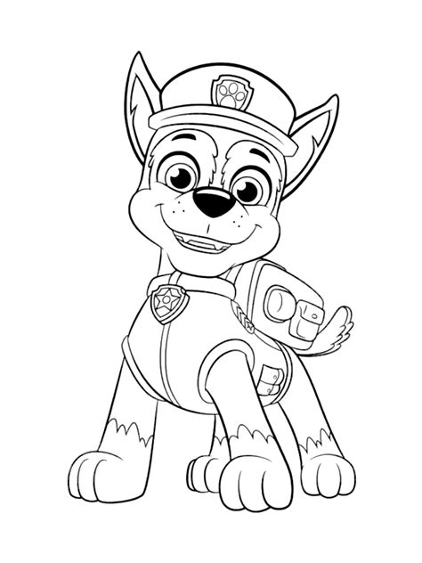 Chase Patrulha Canina Desenho - 5