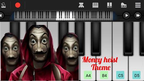 Money Heist Bella Ciao Song Perfect Piano Easy Piano Tutorial