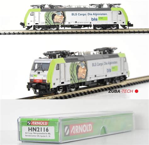 Arnold HN2116 E Lok Re 486 BLS Cargo Spur N GS Digital OVP Acheter