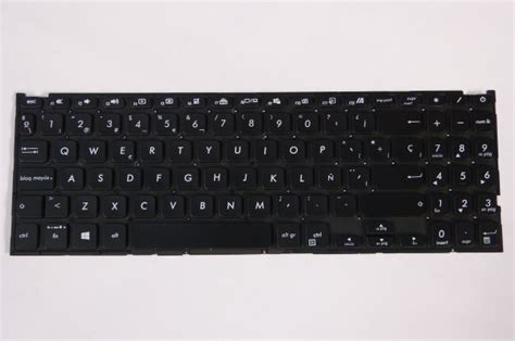 Teclado Asus Vivobook F X F X Negro Espa Ol Retroiluminado