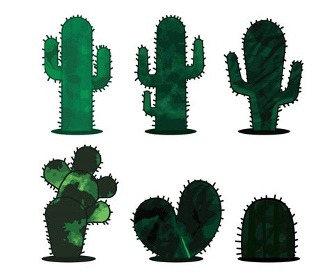 Cactus Vector Vector Art And Graphics