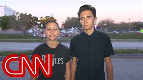 School Shooting Survivors Demand Action On Gun Control Youtube