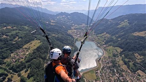 Baptêmes de parapente à Allevard avec Banzaï Aventure YouTube