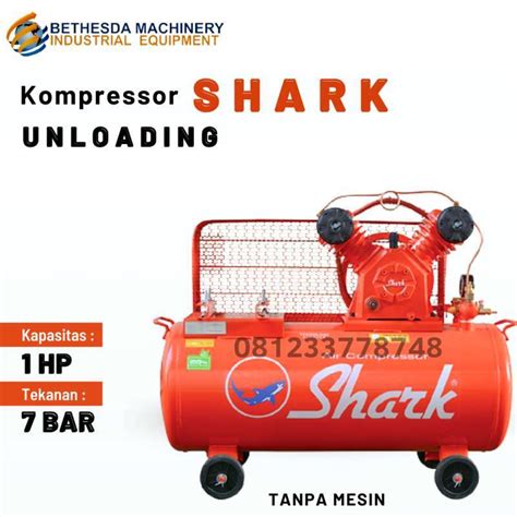 Jual Kompresor Angin 1 HP Unloading Shark 1 HP Air Compressor Di