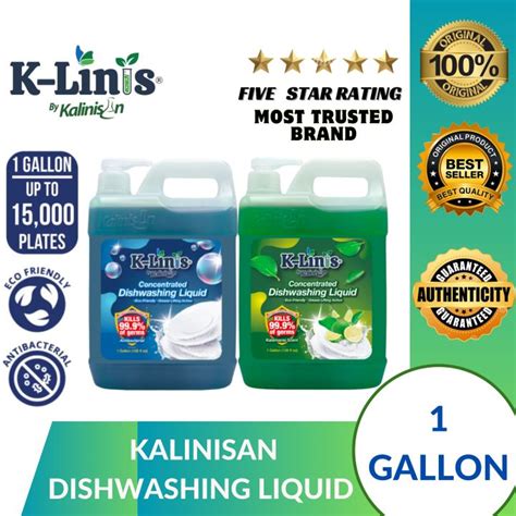 Original Kalinisan Concentrated Dishwashing Liquid Gallon Lazada Ph