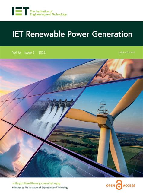 Iet Renewable Power Generation — Macro Energy Systems