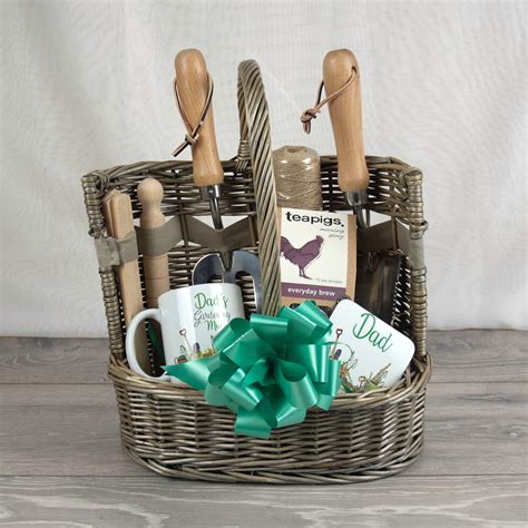 Personalised Deluxe Garden Tool Basket T Set Garden Lover Etsy