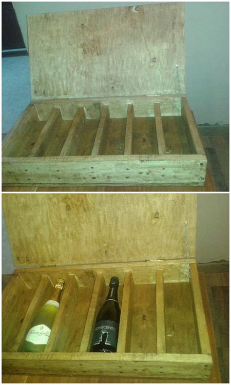 Pallet Wine Storage Box