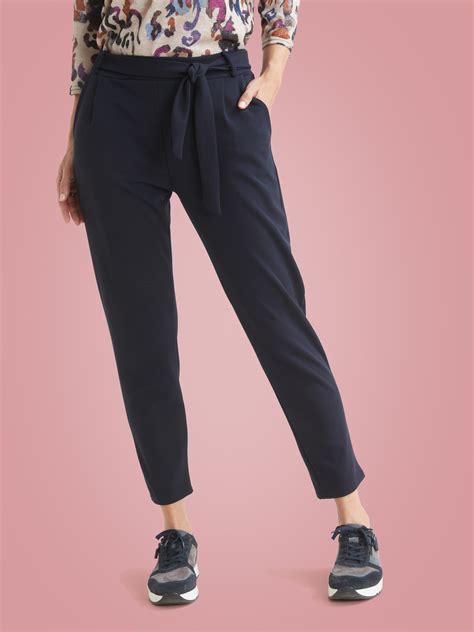 Pantalon élastiqué en maille Daxon Femme Daxon