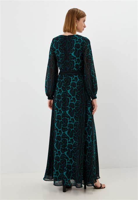 Платье Viviarte Studio Lamoda Exclusive, цвет: бирюзовый, MP002XW0BQIH ...