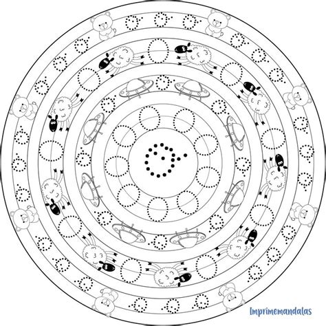 Mandala Para Grafomotricidad Vocal “o” Grafomotricidad Mandalas Para Niños Escritura De Niños