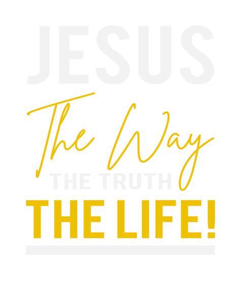 Jesus Way Truth Life Christ Christian Bible Greeting Card By Th