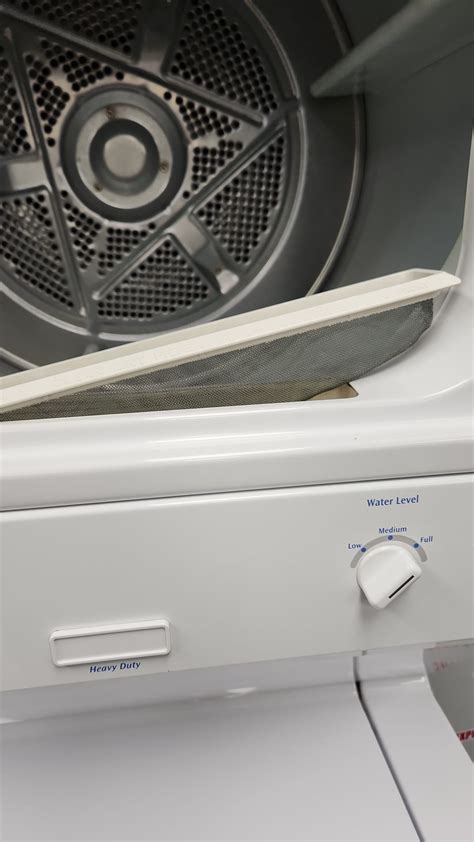 Used Frigidaire Stackable Washer And Dryer MEX731CFS2 For Sale