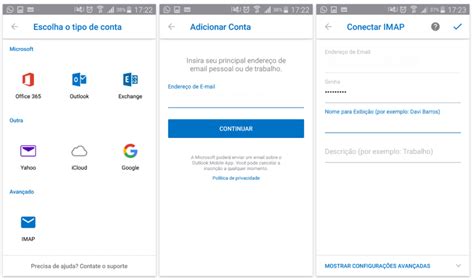 Como Configurar Email No App Outlook Para Smartphones Grupo Mar