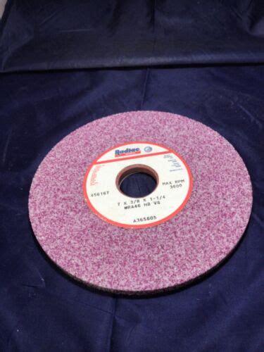 Radiac Wra46 H V8 Grinding Wheel 7” X 38” X 1 14” A365605 Ebay