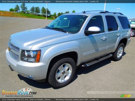 2012 Chevrolet Tahoe Z71 4x4 Silver Ice Metallic Ebony Photo 1