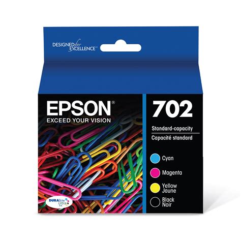 EPSON 702 DURABrite Ultra Ink Standard Capacity Black Color Cartridge