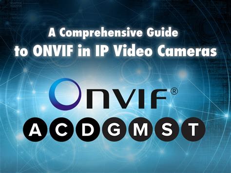A Comprehensive Guide to ONVIF in IP Video Camera | Datavideo ...