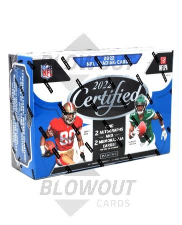 2022 Panini Certified Football Hobby Box