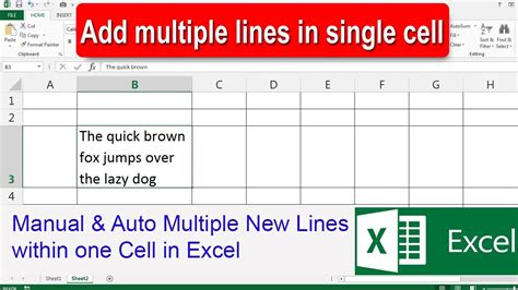 How To Add New Line In Excel Using Formula Printable Timeline Templates