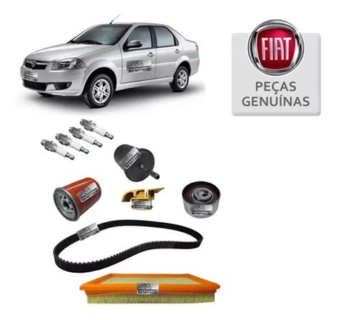 Kit Filtros Ar Oleo Comb Vela Correia Tensor Siena